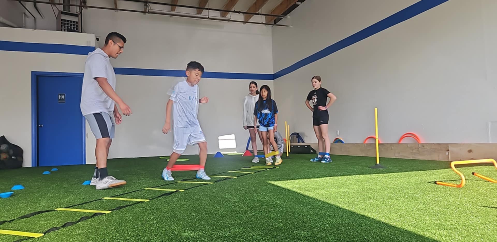 Agility and control soccer session in Hillsboro Oregon